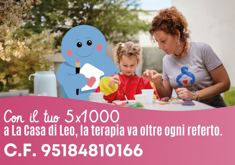 PPT cover_Casa di Leo campagna 5x1000_Tavola disegno 1
